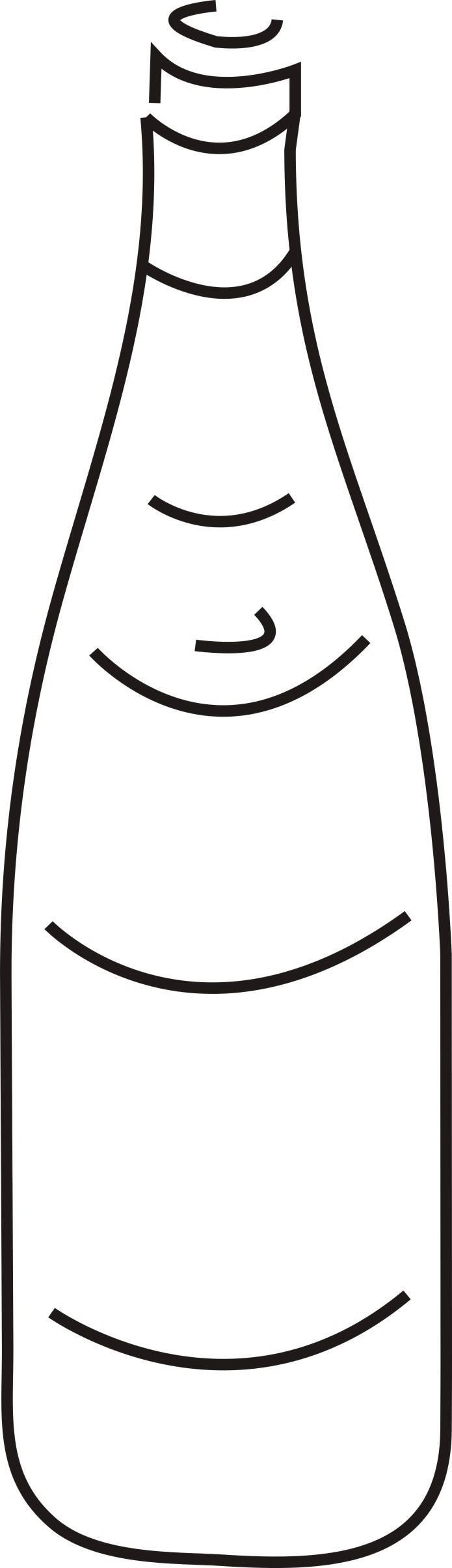 矿泉水简笔画 矿泉水简笔画可爱