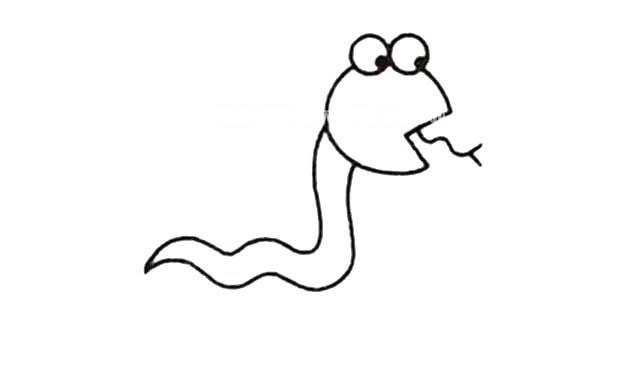 简笔画蛇 简笔画蛇图片