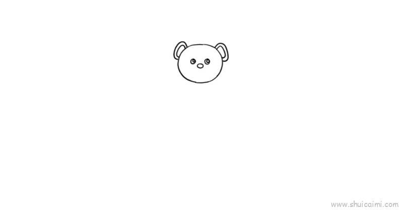 小熊儿童画怎么画 小熊简笔画图片大全