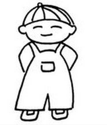 小孩的简笔画图片大全 小孩的简笔画图片大全可爱女孩