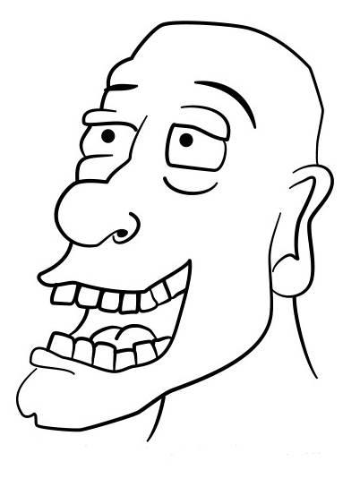 光头强简笔画 光头强简笔画彩色