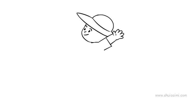 儿童节儿童画怎么画 儿童节简笔画步骤