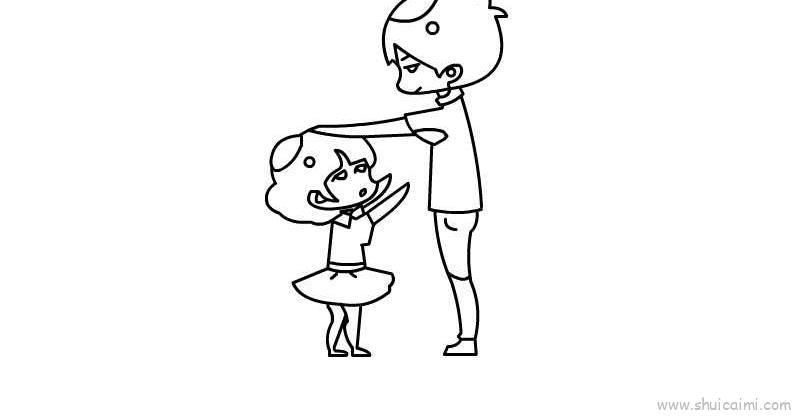 画给男朋友儿童画怎么画 画给男朋友简笔画简单