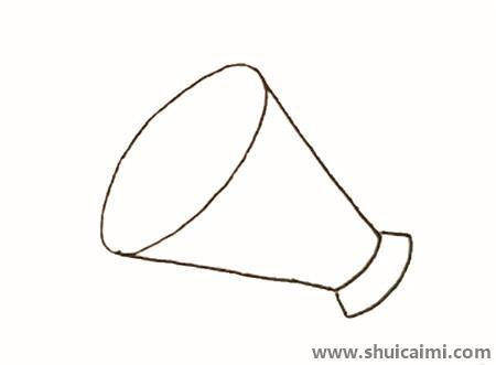 喇叭儿童简笔画