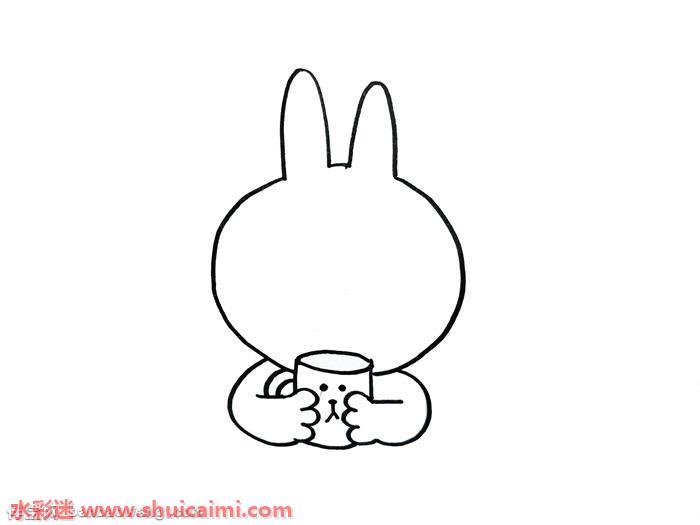 可妮兔怎么画 可妮兔简笔画图片