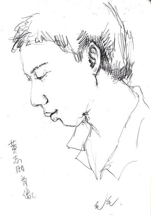 人物侧面简笔画图片大全 人物侧面简笔画图片大全可爱