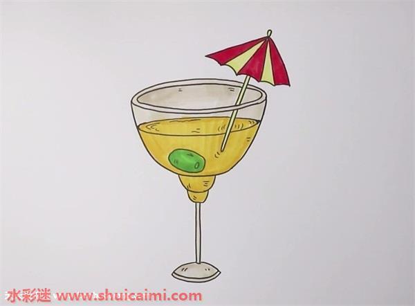 果汁怎么画 果汁简笔画简单彩色