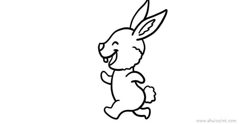 兔子儿童画怎么画 兔子简笔画画法