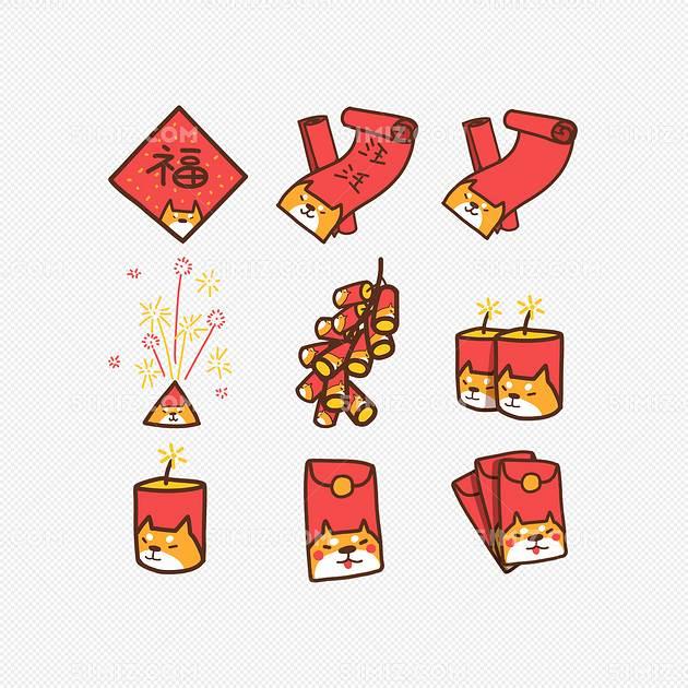 春节食物简笔画 春节食物简笔画图片大全