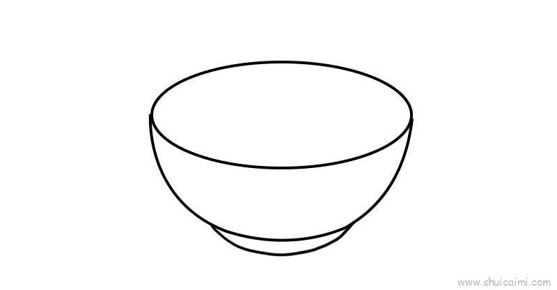 汤圆儿童画怎么画 汤圆简笔画顺序