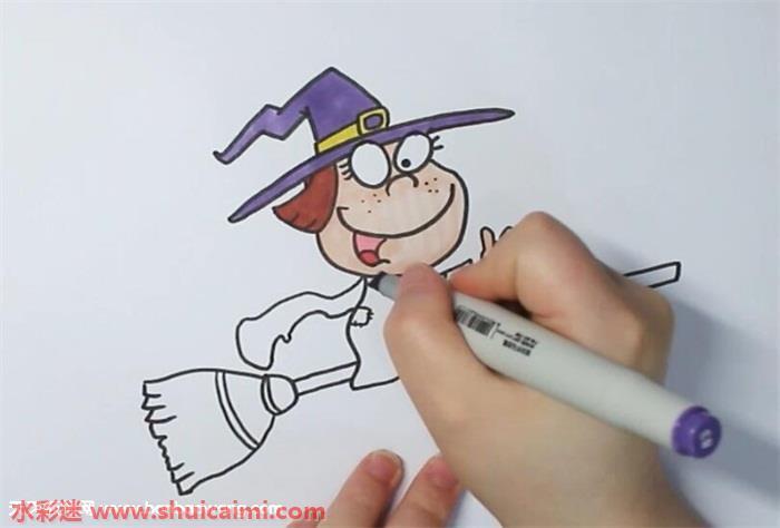 女巫怎么画 女巫简笔画简单又漂亮