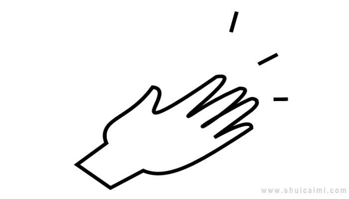 击掌简笔画怎么画 击掌简笔画简单又好看