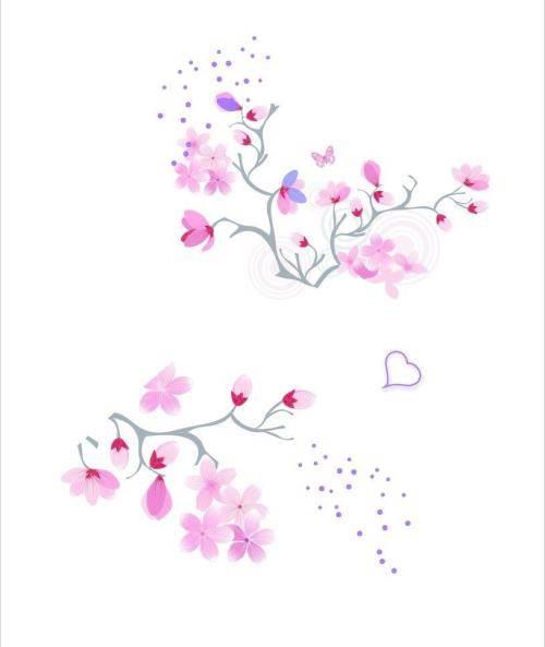 花朵简笔画彩色 春天花朵简笔画彩色