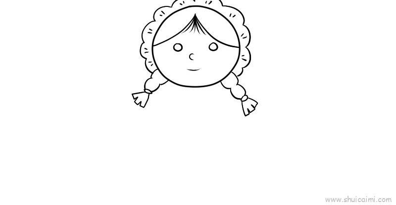玩具娃娃儿童画怎么画 玩具娃娃简笔画画法