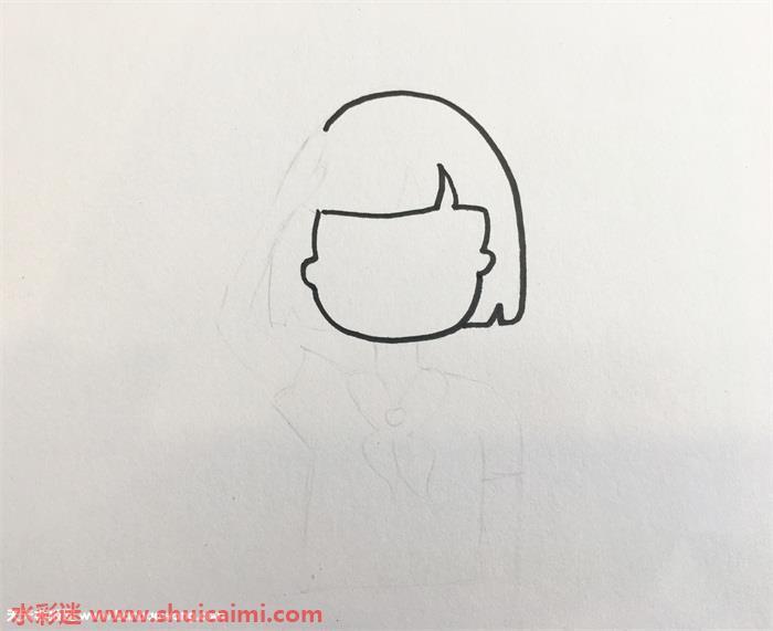 敬礼怎么画 敬礼简笔画步骤