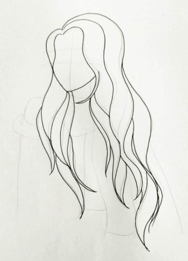 少女简笔画 少女简笔画简单又漂亮