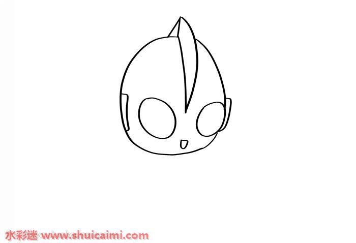 捷克奥特曼怎么画 捷克奥特曼简笔画图片大全