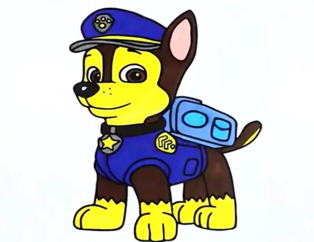 汪汪队简笔画 汪汪队简笔画幼儿