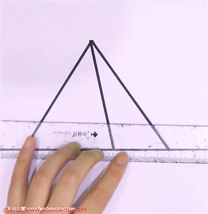 金字塔怎么画 金字塔简笔画简单彩色