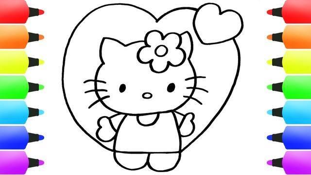 凯蒂猫简笔画 凯蒂猫简笔画图片大全