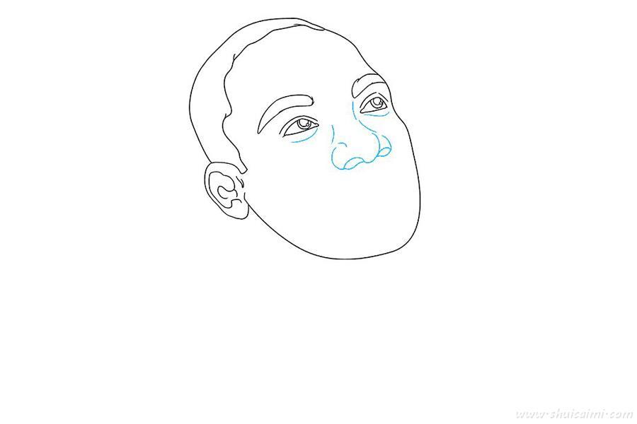 马丁路德金怎么画 马丁路德金简笔画简单又漂亮彩色