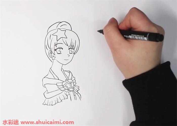 贝贝和雅雅怎么画 贝贝和雅雅简笔画简单又漂亮彩色