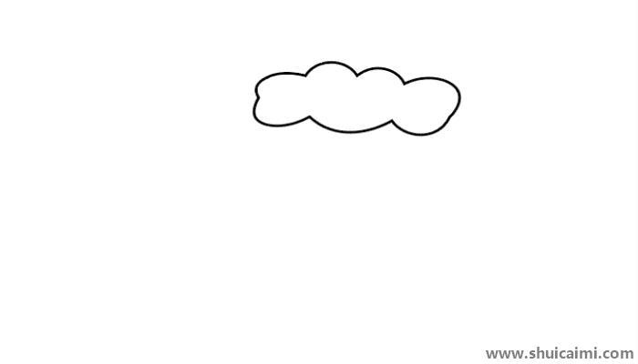 下雨简笔画怎么画 下雨简笔画简单