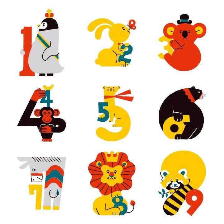 数字动物简笔画 数字动物简笔画教程