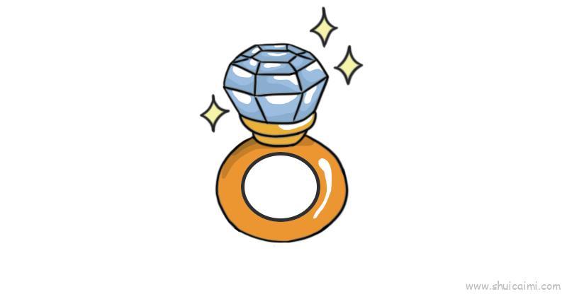 钻石儿童画怎么画 钻石简笔画图片