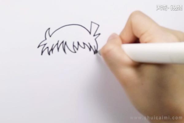 柯南简笔画怎么画 柯南简笔画顺序