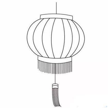 灯笼简笔画 灯笼简笔画儿童画