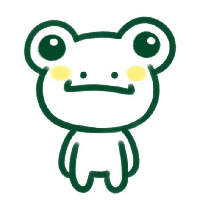 小青蛙简笔画图片大全 青蛙卡通简笔画图片