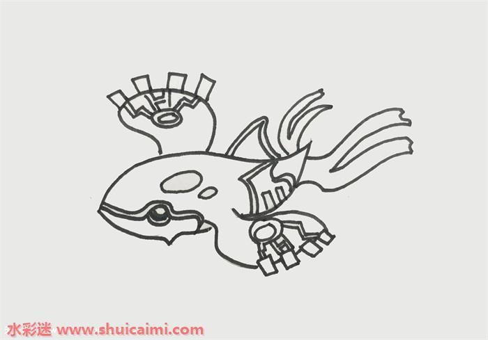 一步一步教盖欧卡怎么画?盖欧卡画画步骤教程