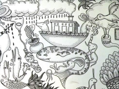 墙绘壁画手绘简笔画 墙绘壁画手绘简笔画大全