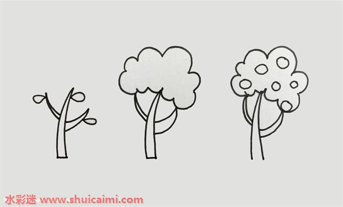 春夏秋冬怎么画 春夏秋冬简笔画步骤