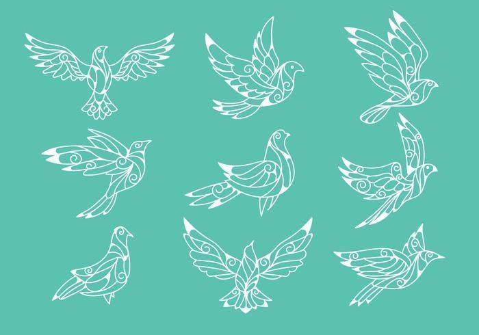 黑板报白鸽图片 黑板报白鸽怎么画