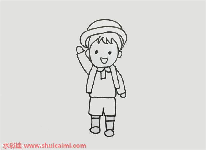 交通安全怎么画 交通安全简笔画简单又漂亮彩色