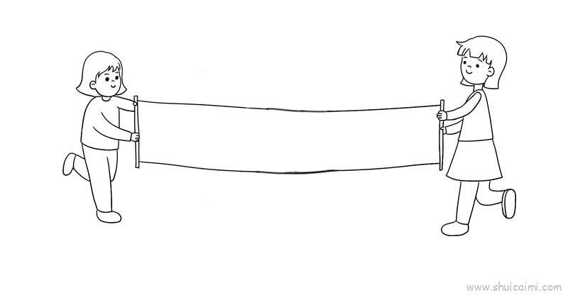 武汉加油图儿童画怎么画 武汉加油图简笔画简单