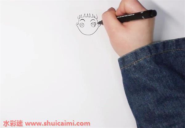 都市白领怎么画 都市白领简笔画简单好看带颜色