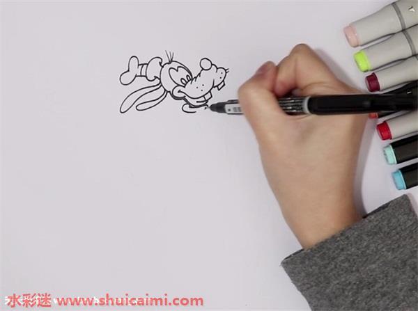 高飞怎么画 高飞简笔画步骤