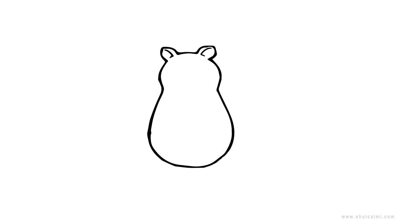 田鼠简笔画怎么画 田鼠简笔画图片大全