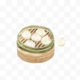 小笼包简笔画 上海小笼包简笔画