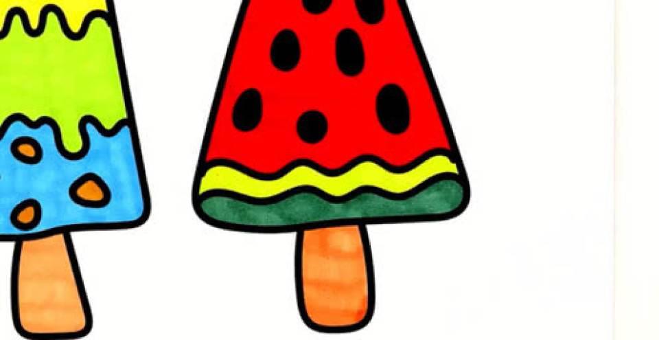 冰激凌简笔画 冰激凌简笔画简单又漂亮