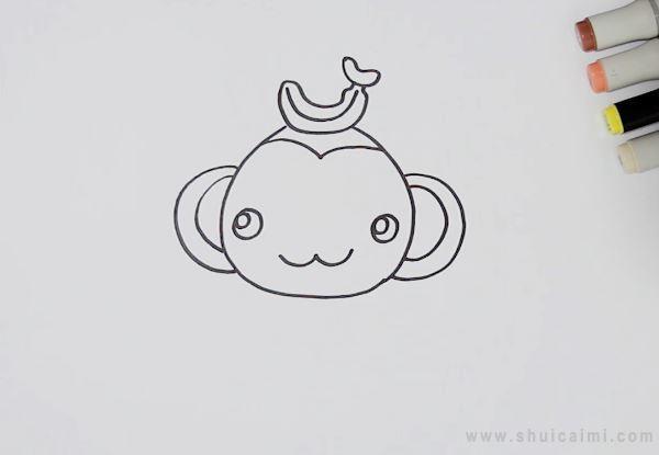 猴子简笔画怎么画 猴子简笔画顺序