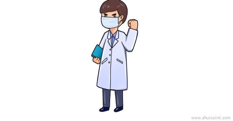 医生儿童画怎么画 医生简笔画简单