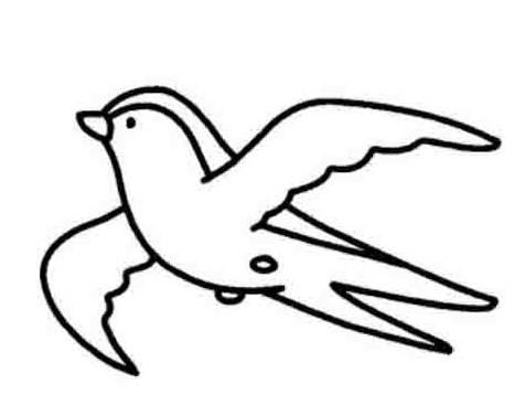 小燕子的简笔画图片大全 小燕子的简笔画图片大全大图