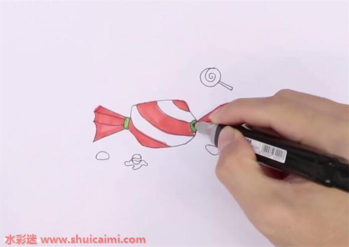 万圣节糖果怎么画 万圣节糖果简笔画简单易画彩色