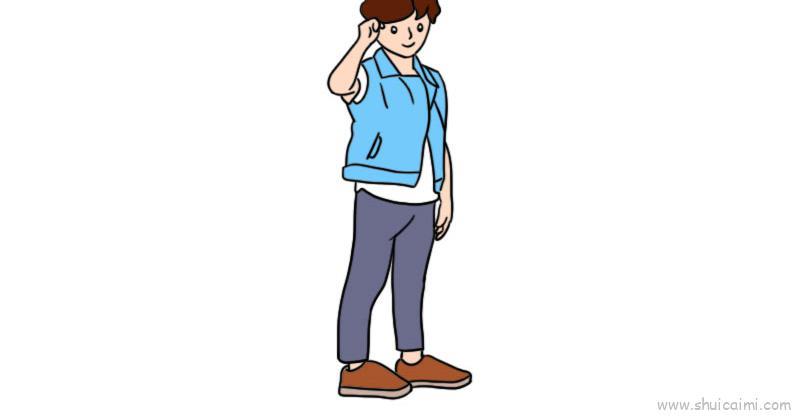 人儿童画怎么画 人简笔画图片大全