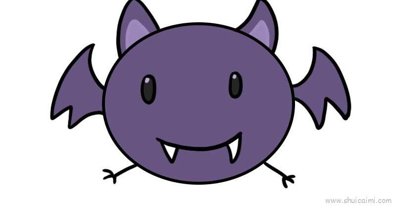 小蝙蝠儿童画怎么画 小蝙蝠简笔画好看