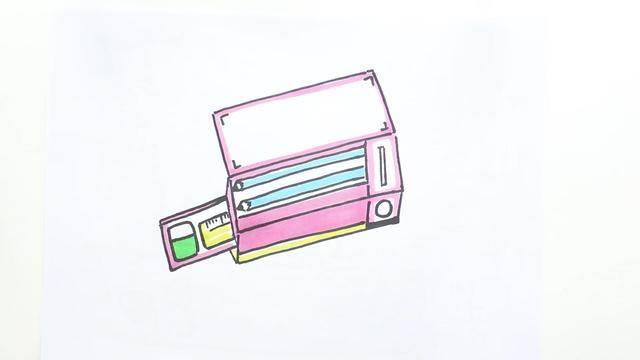 铅笔盒简笔画图片大全 铅笔盒简笔画图片大全简单